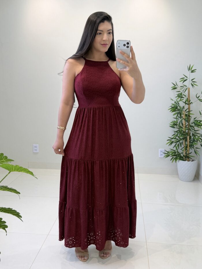 vestido lupitta (marsala)