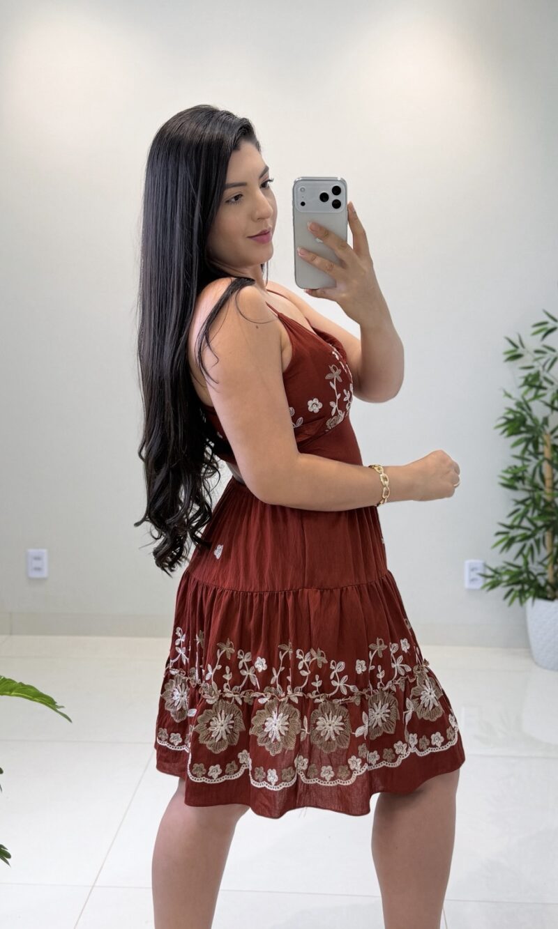 vestido raffina (marsala) vestido raffina (marsala)