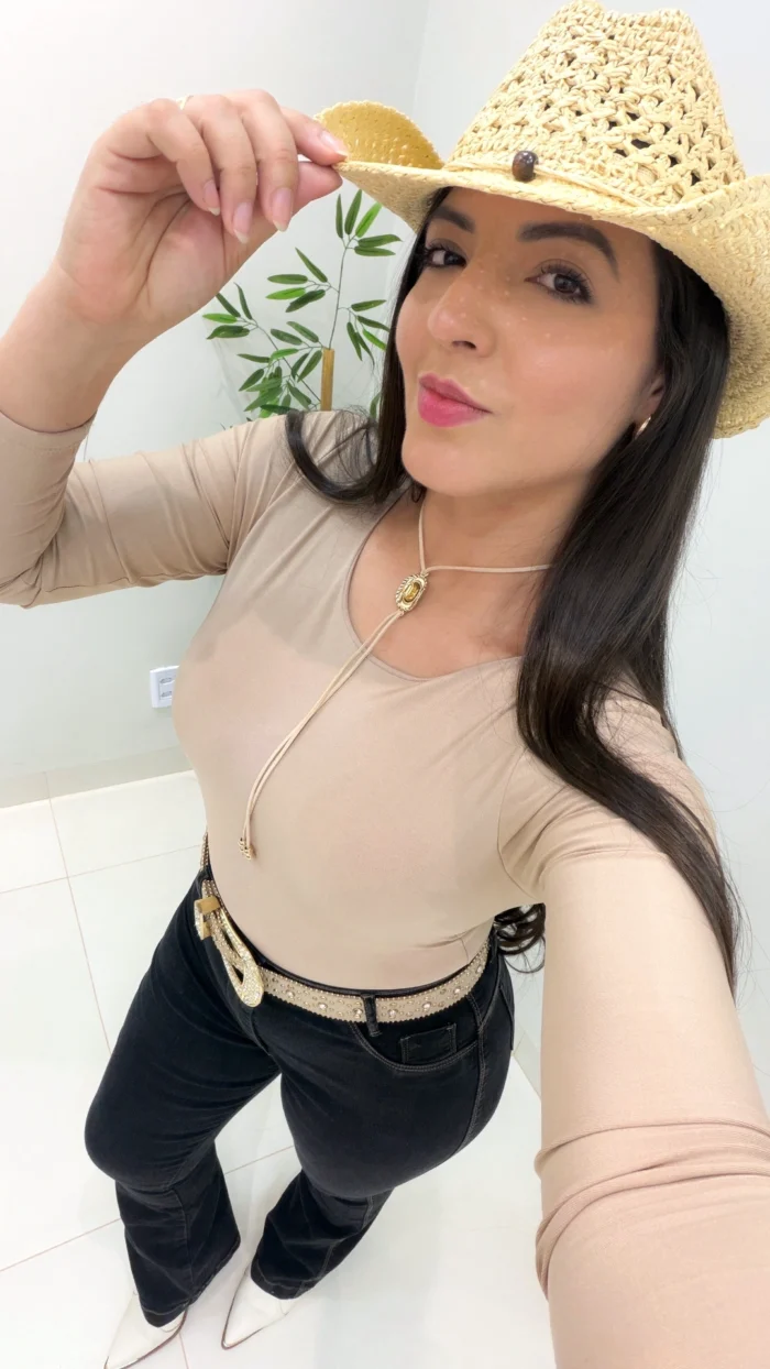 body lisette bege body lisette bege