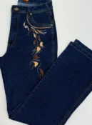 calça jeans flare amarilis