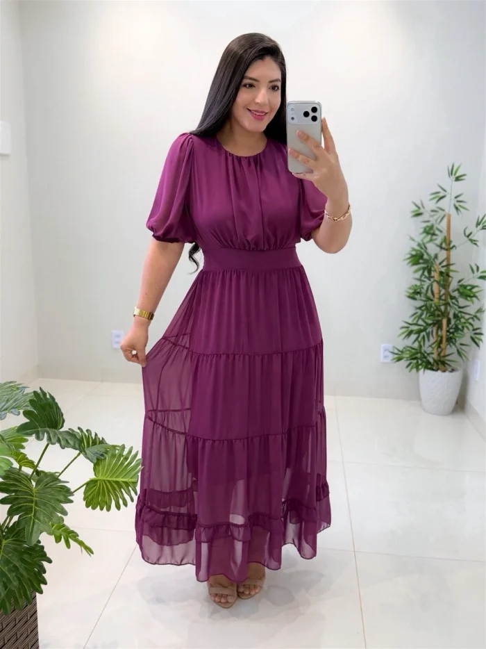 vestido talona (azul marinho)