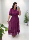 vestido talona (azul marinho)