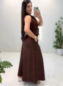 conjunto eulalia (chocolate)
