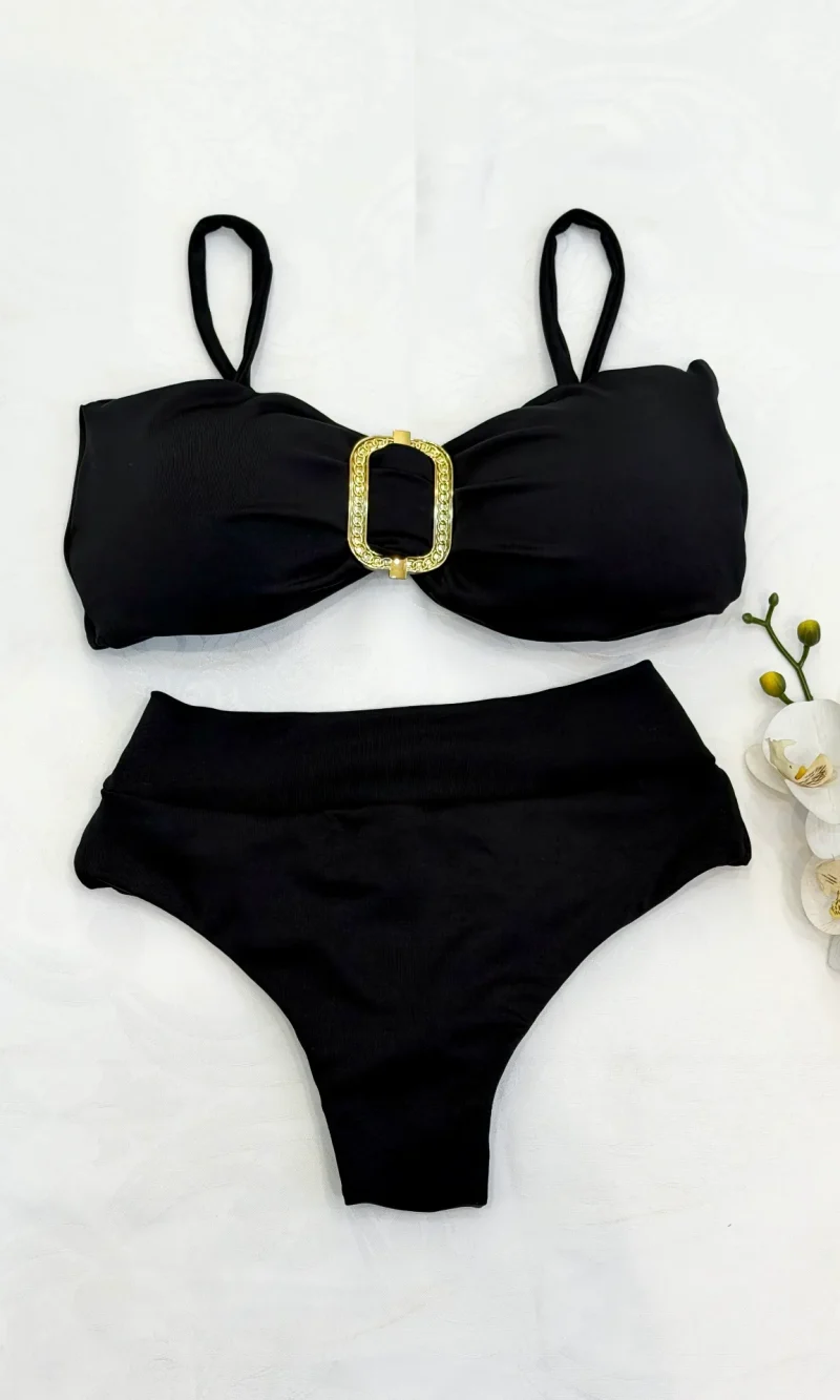 biquíni aqua (preto)
