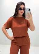 calça pantalona kali (bege)
