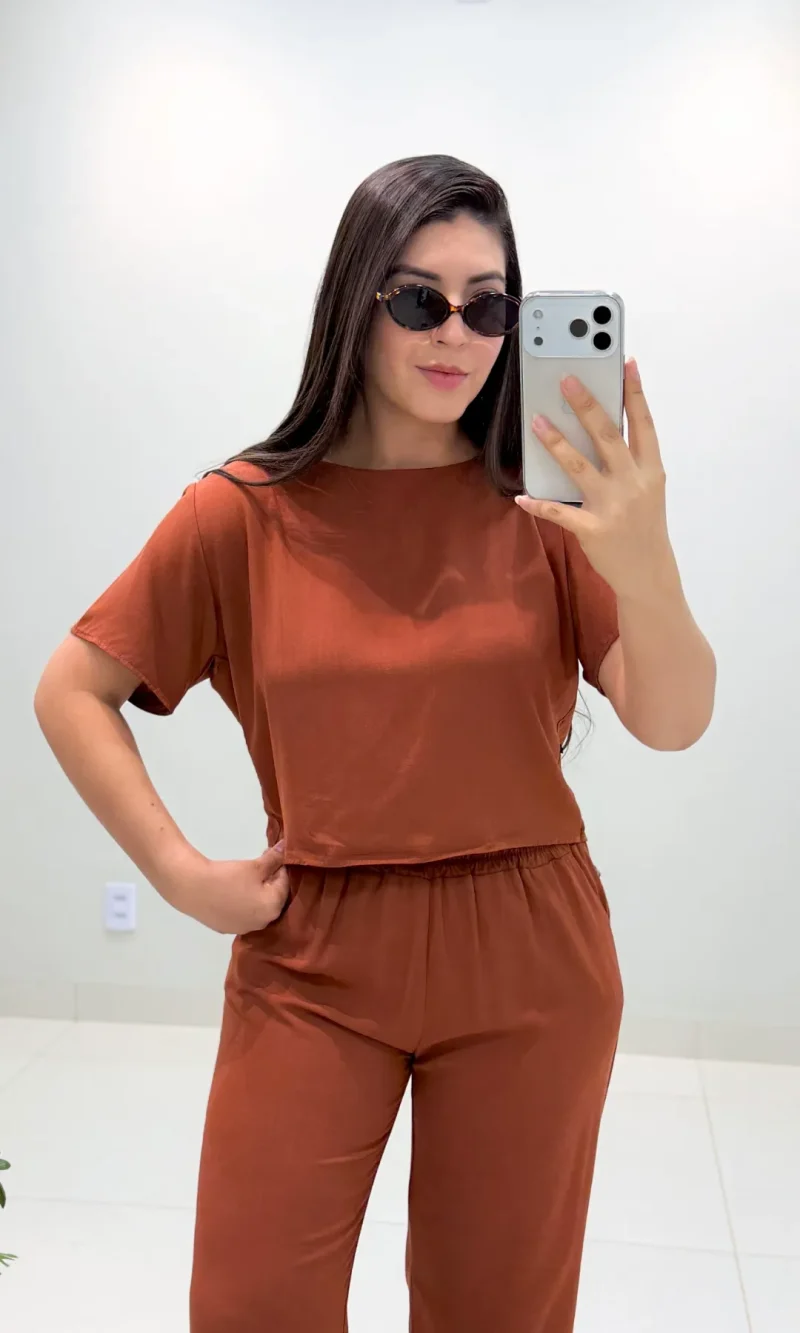 calça pantalona kali (bege)