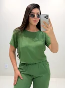 calça pantalona kali (bege)