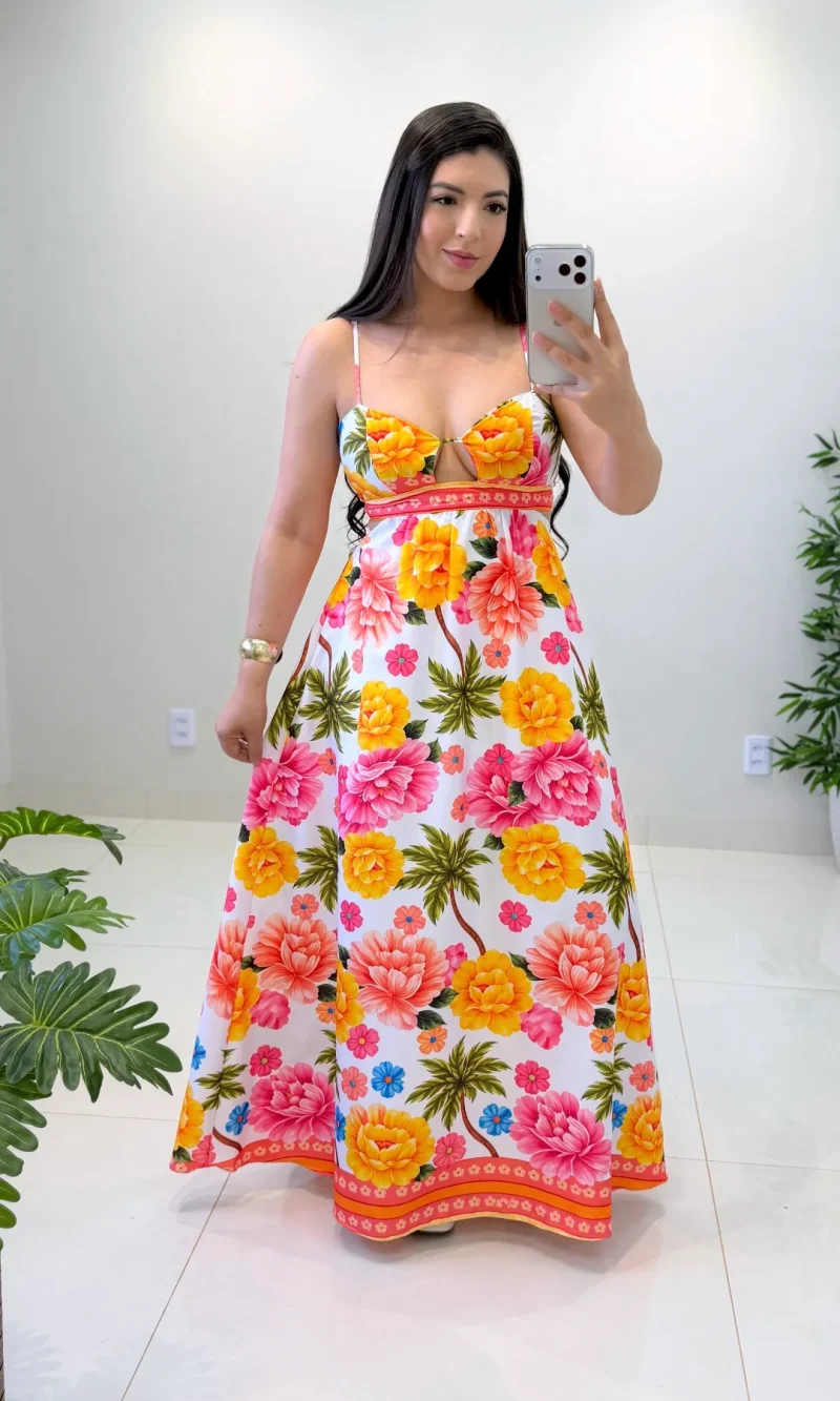 vestido gardenia (tropical)