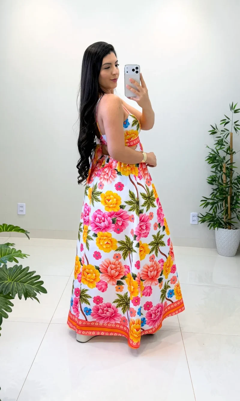 vestido gardenia (tropical)