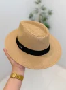 chapéu panama (bege)