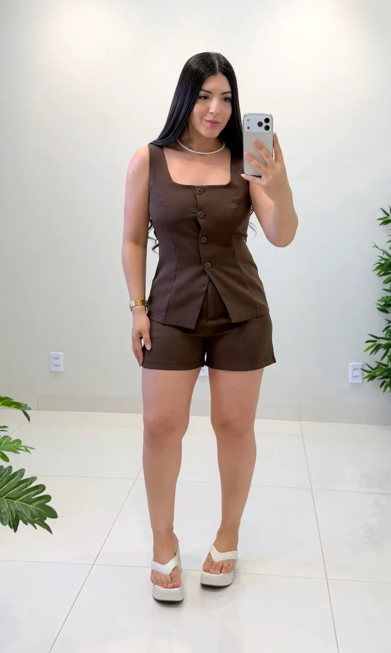 conjunto tatiana (amarelo)