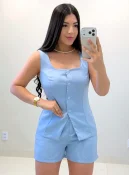 conjunto tatiana (amarelo)