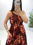 vestido thalena (terracota)