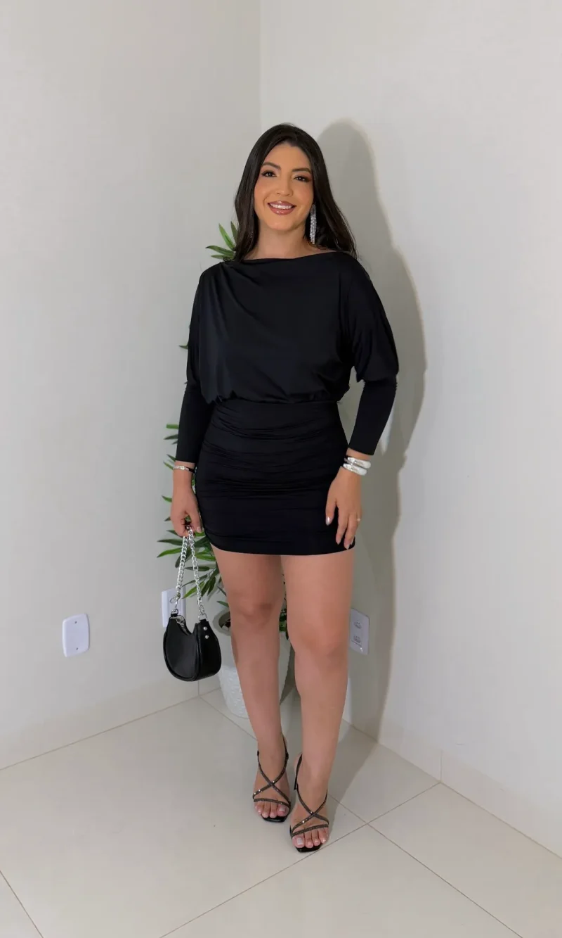 vestido barbara (preto)